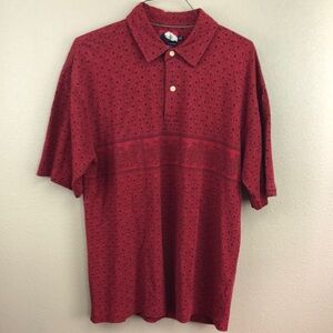 Vintage Hilfiger Red Polo Shirt Classic Design